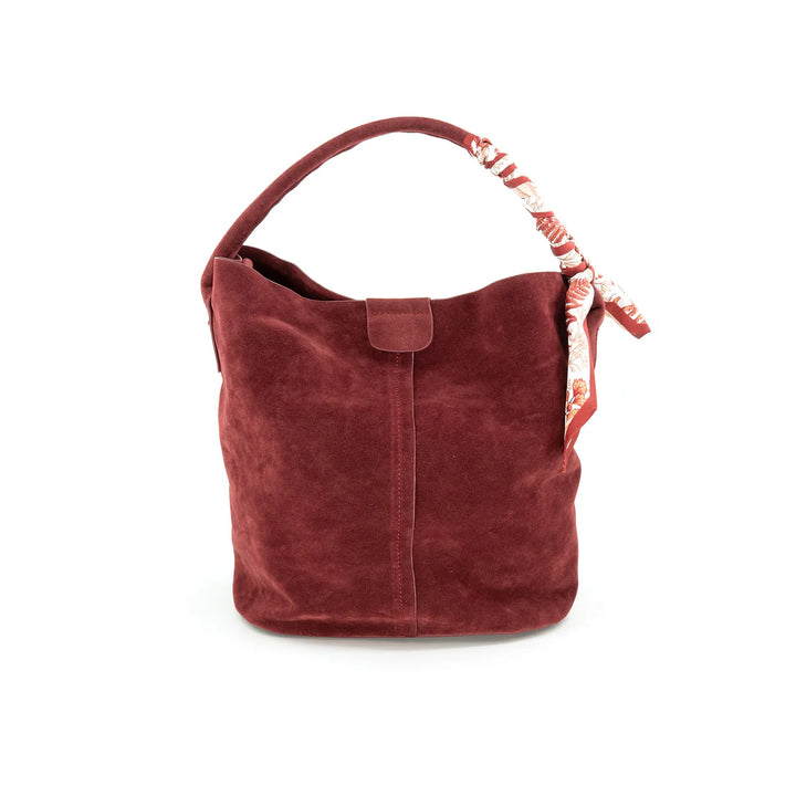 BC Faux Suede Bucket Bag