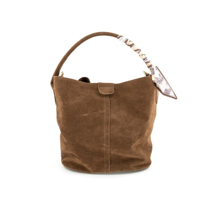 BC Faux Suede Bucket Bag