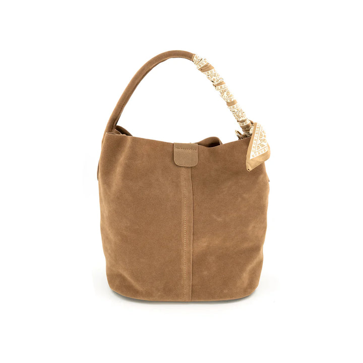 BC Faux Suede Bucket Bag