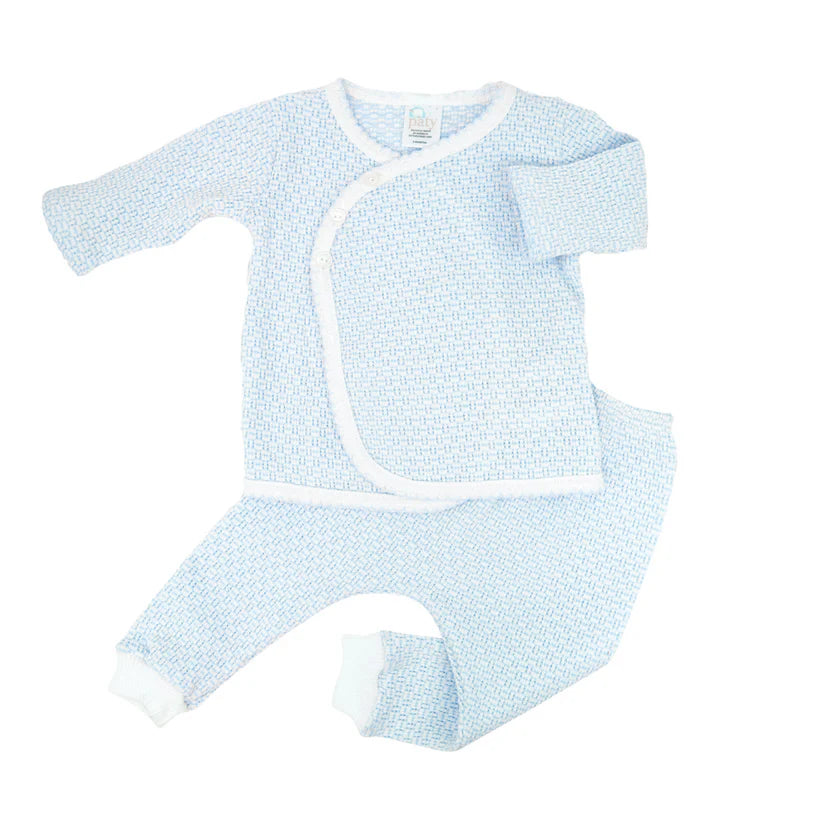 Paty Long Sleeve Kimono/Leggings Set - Pickering Boxwood