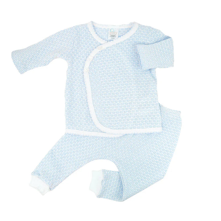 Paty Long Sleeve Kimono/Leggings Set - Pickering Boxwood