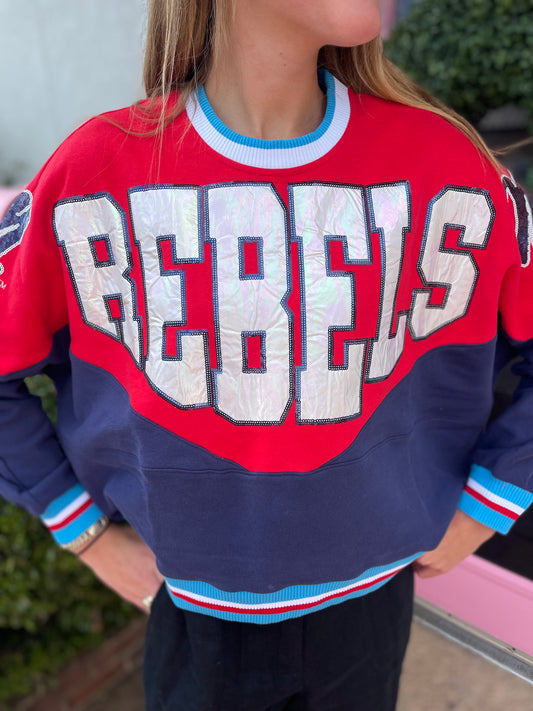 Rebels Holographic Sweatshirt by Queen of Sparkles