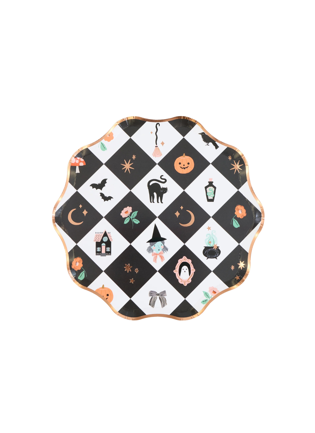 Patchwork Halloween Tableware
