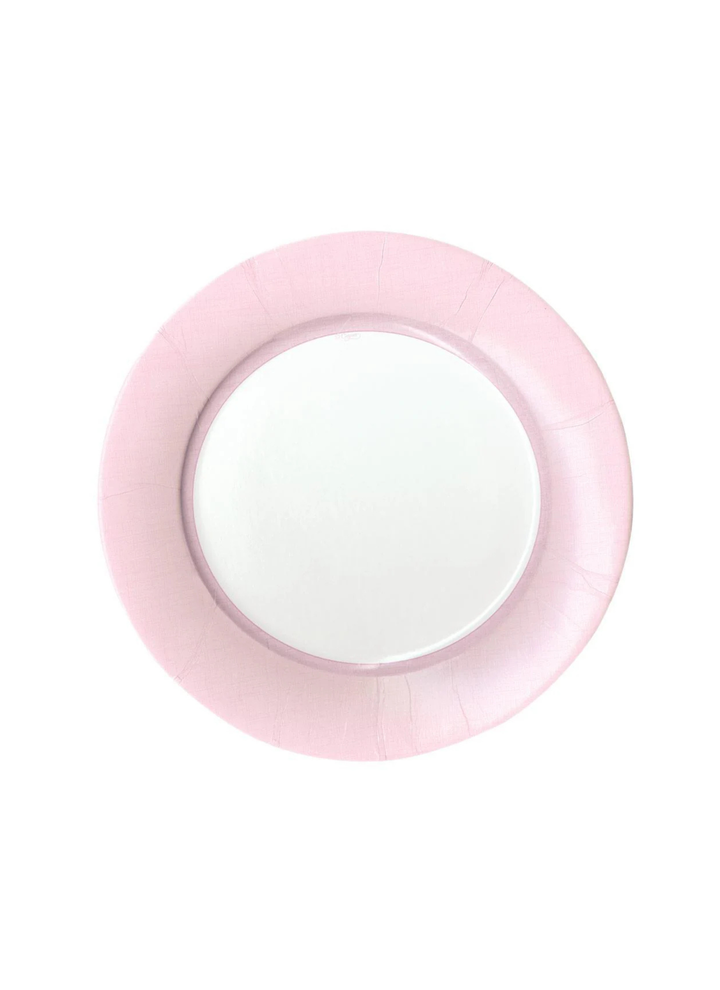 Linen Circular Plates - Pickering Boxwood