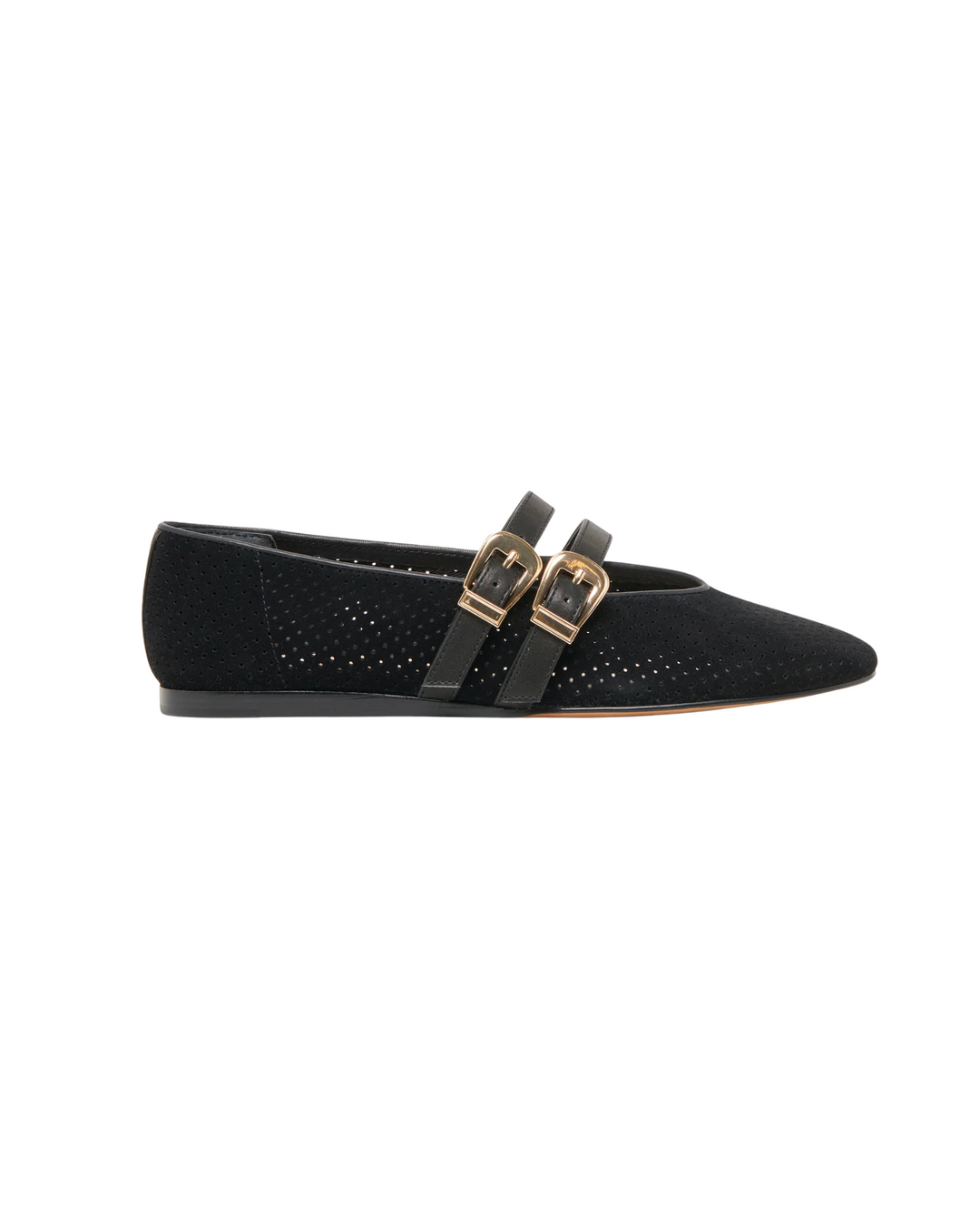 Baylee Ballet Flats in Onyx
