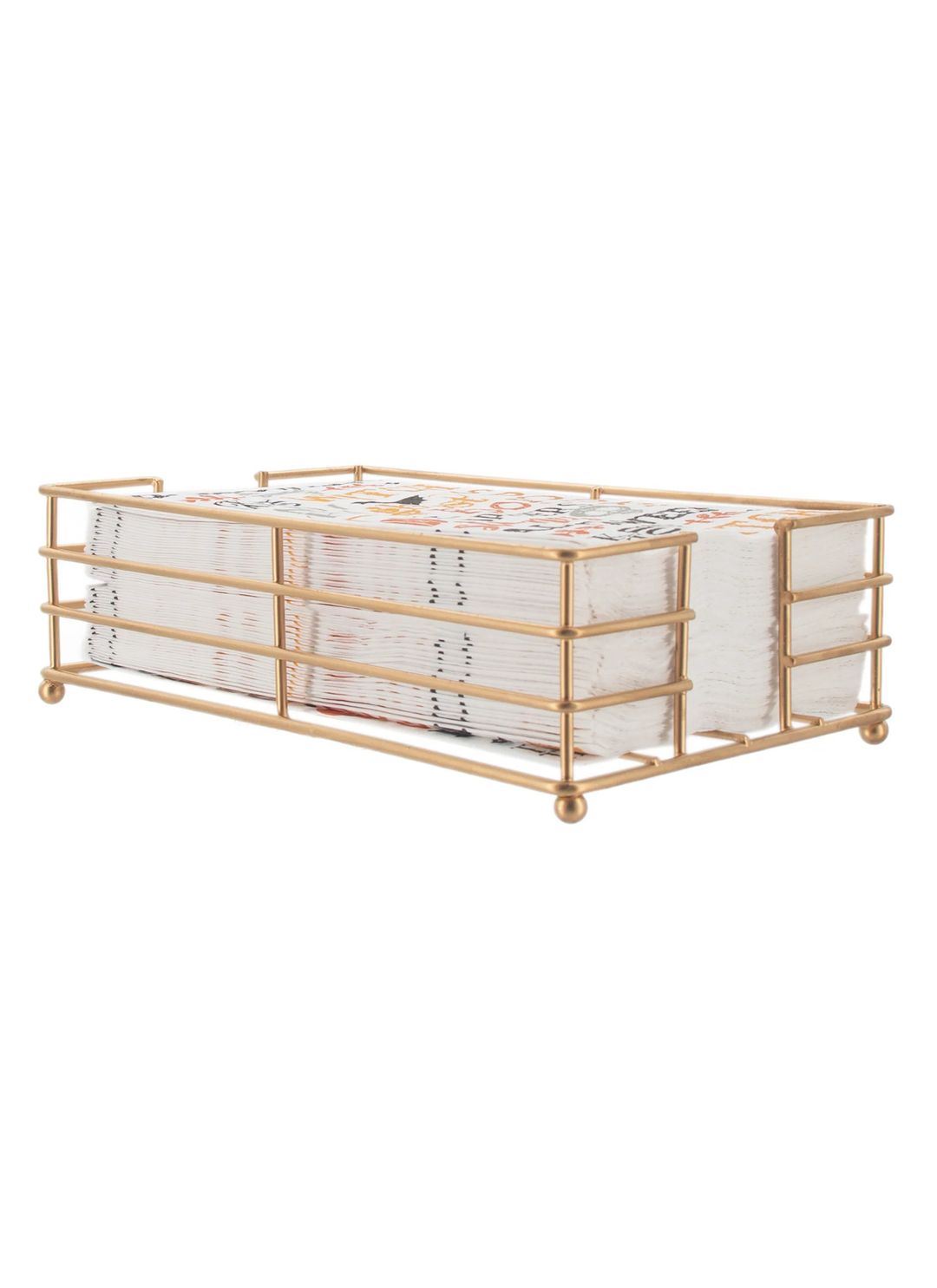 Metro Gold Napkin Caddy