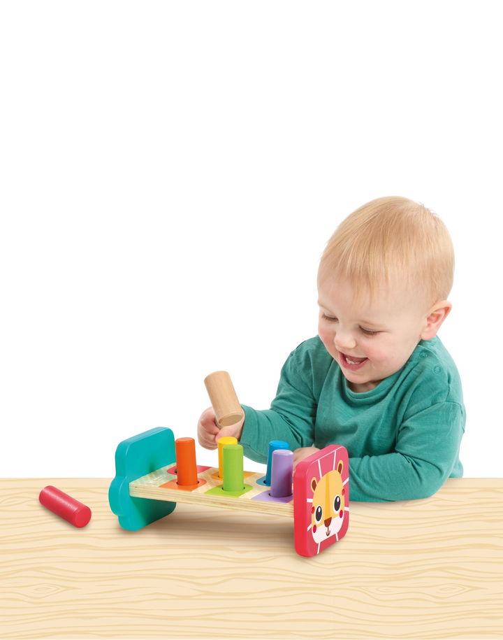 Tap &amp; Learn Wooden Hammer Bench