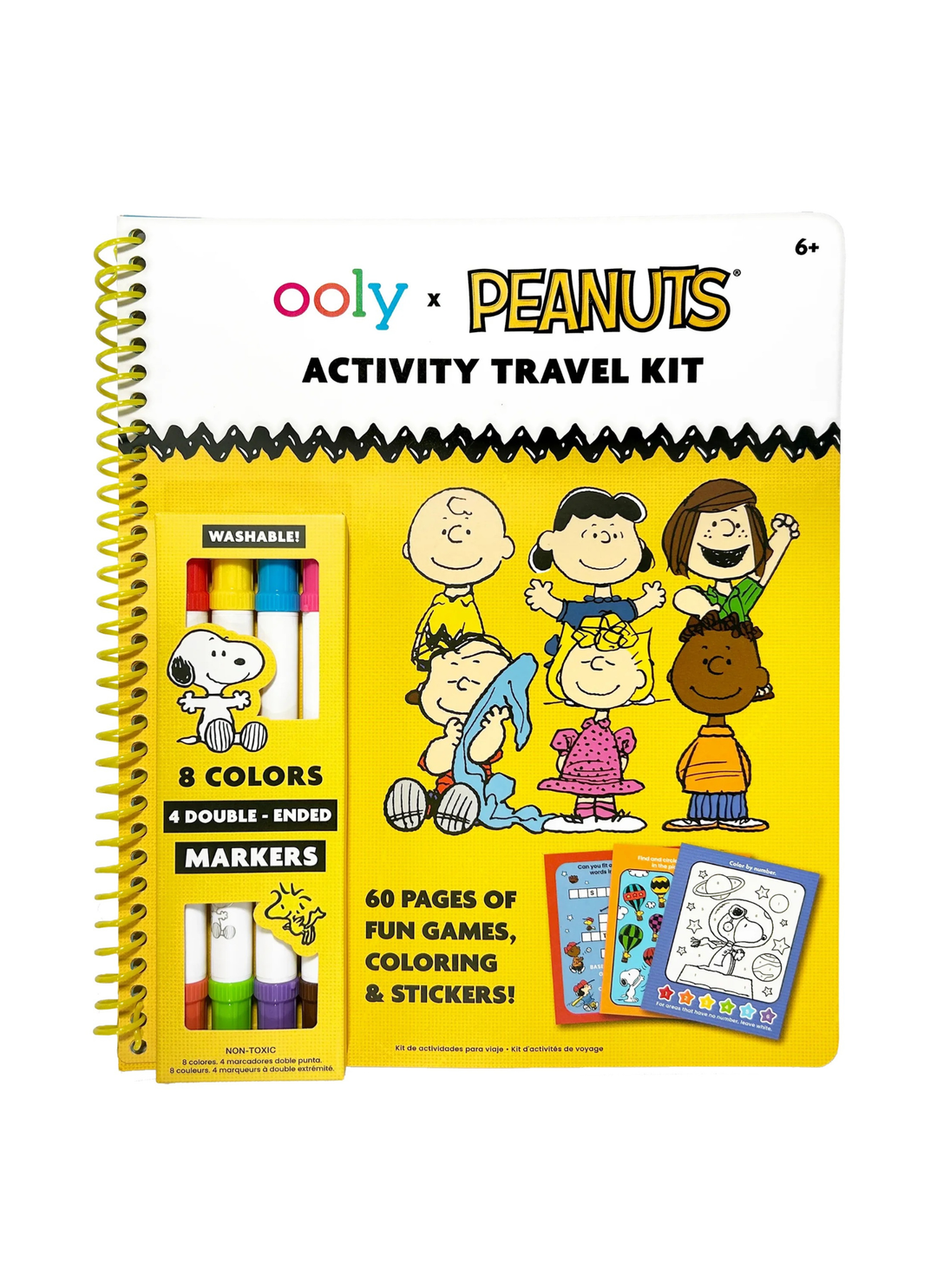 OOLY x Peanuts Activity Travel Kit