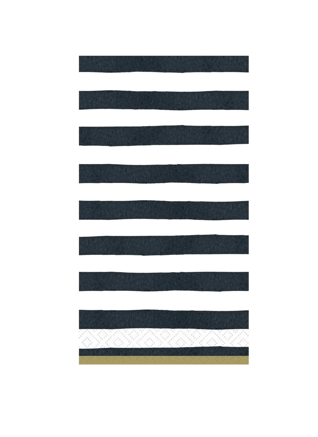 Bold Stroke Stripe Tableware in Black