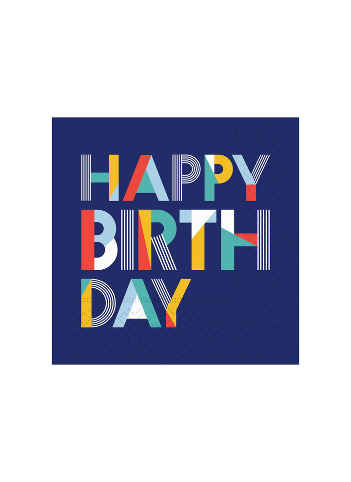 Bold Birthday Tableware