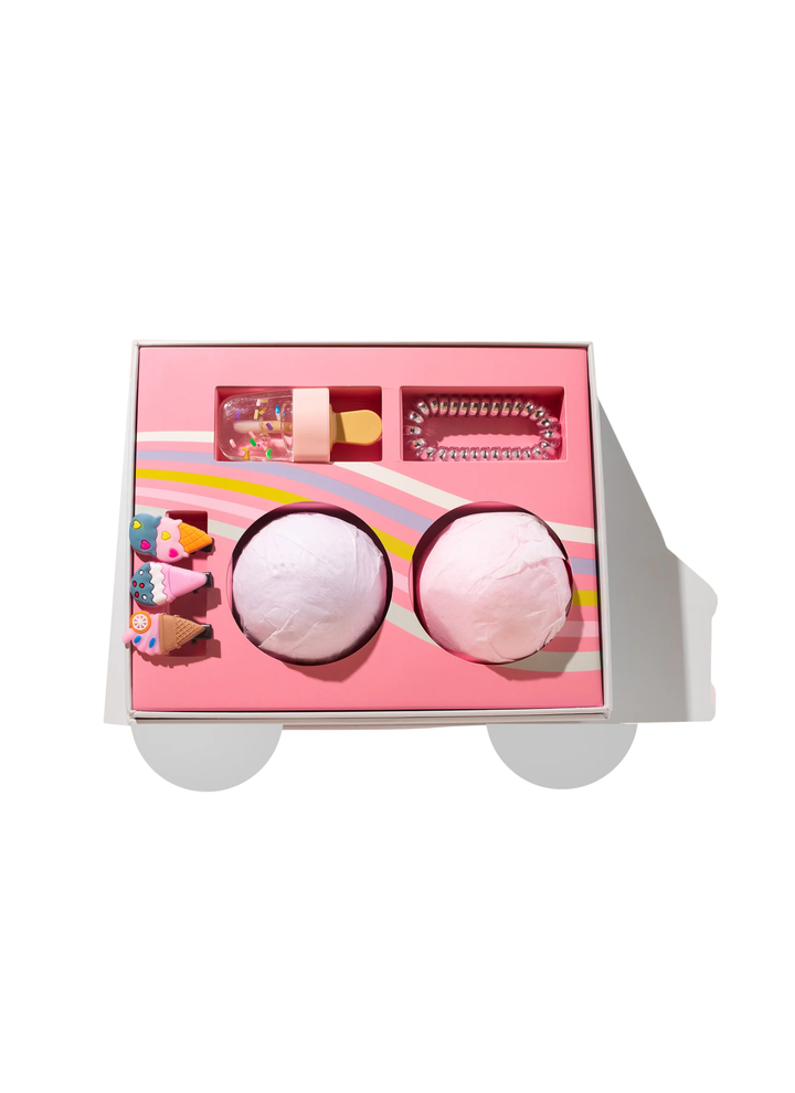 Ice Cream Truck Bath Balm &amp; Accessory Set