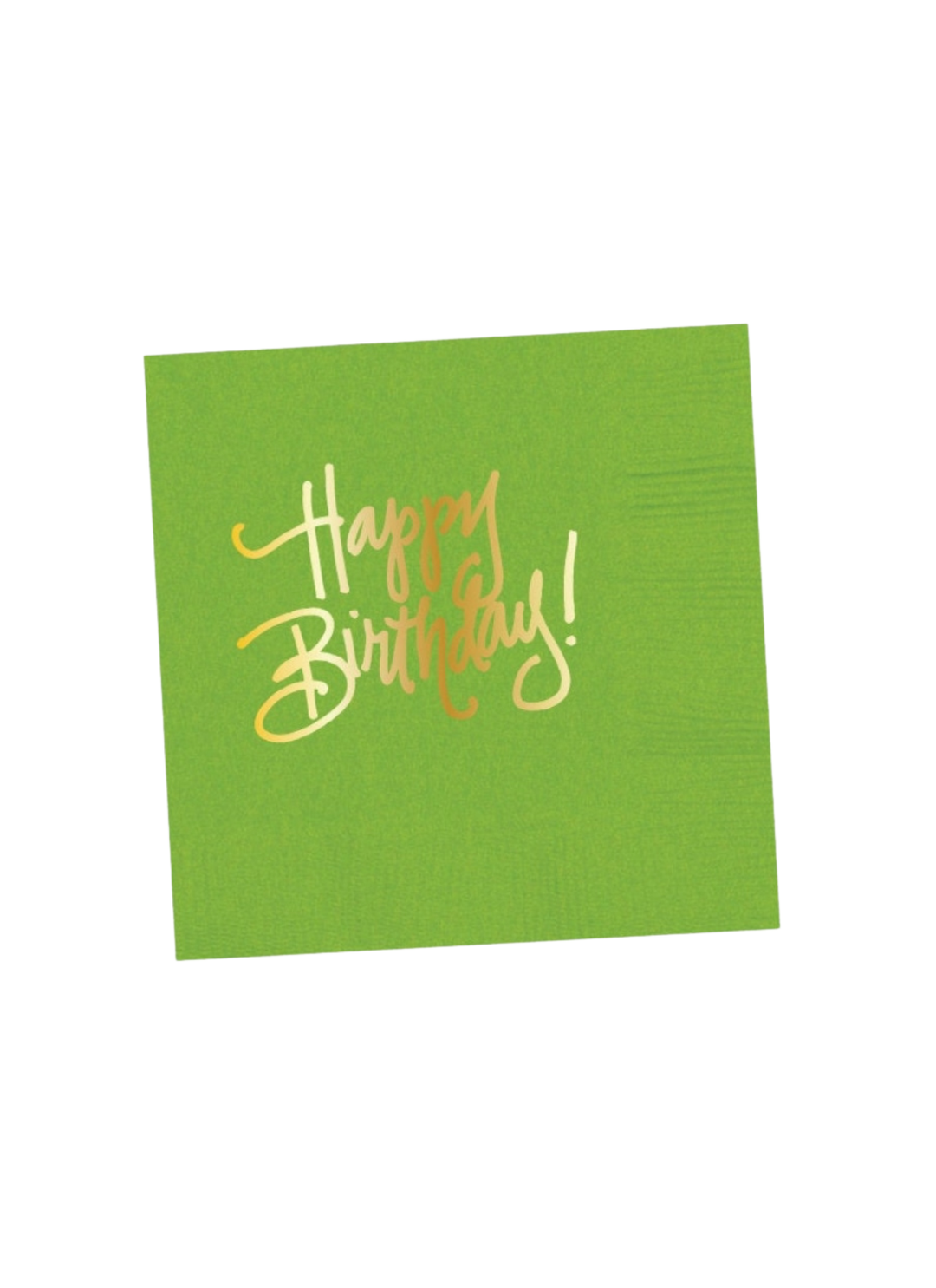 Happy Birthday Napkins by Natalie Chang