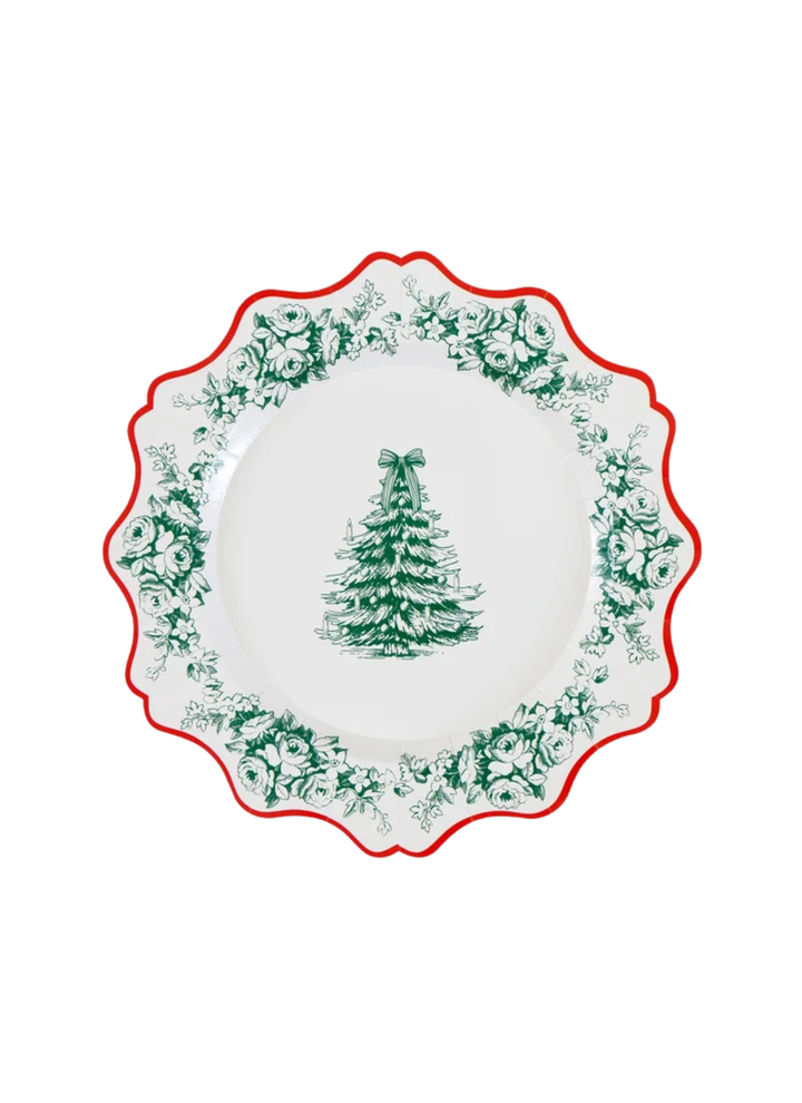 Toile De Jouy Christmas Tableware