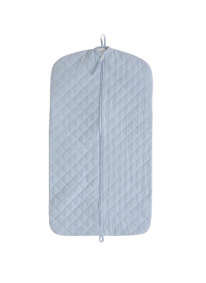 Little Boys Quilted Luggage Set in Light Blue