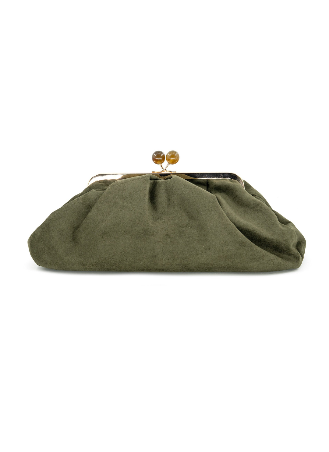 Aura Suede Clutch