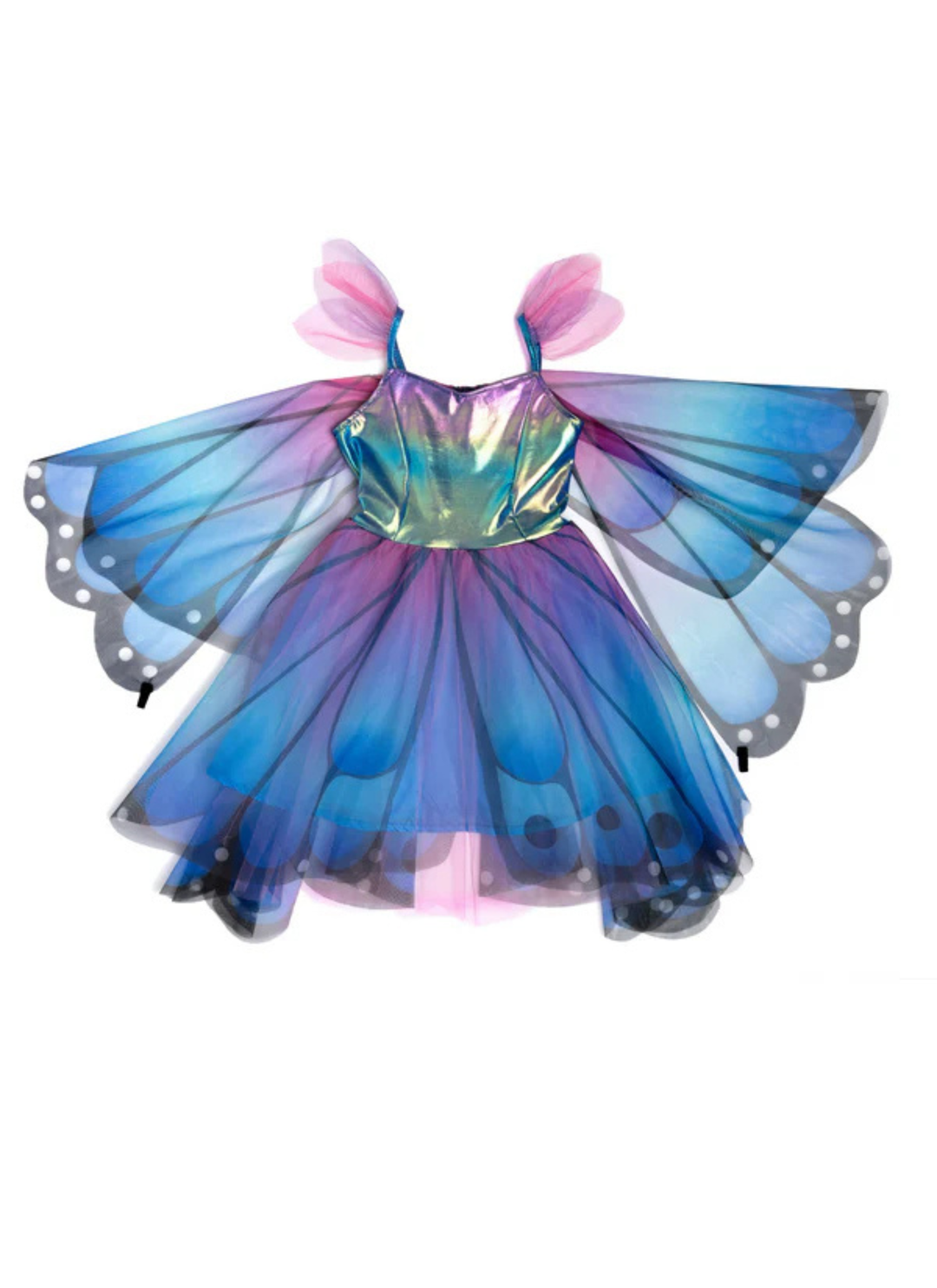butterfly headband and wings dress