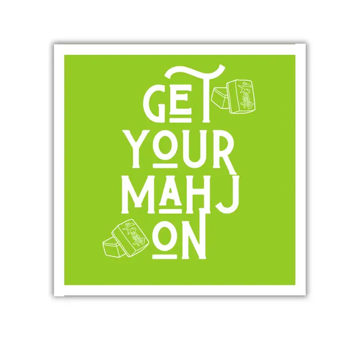 Mahjong Cocktail Napkins