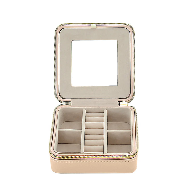Pearl Travel Jewelry Case - Pickering Boxwood