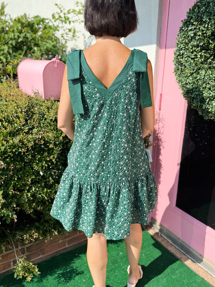Isabella Floral Embroidered Dress