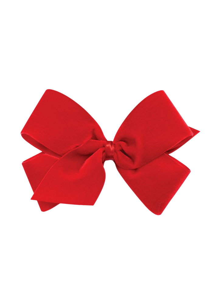 red velvet bow