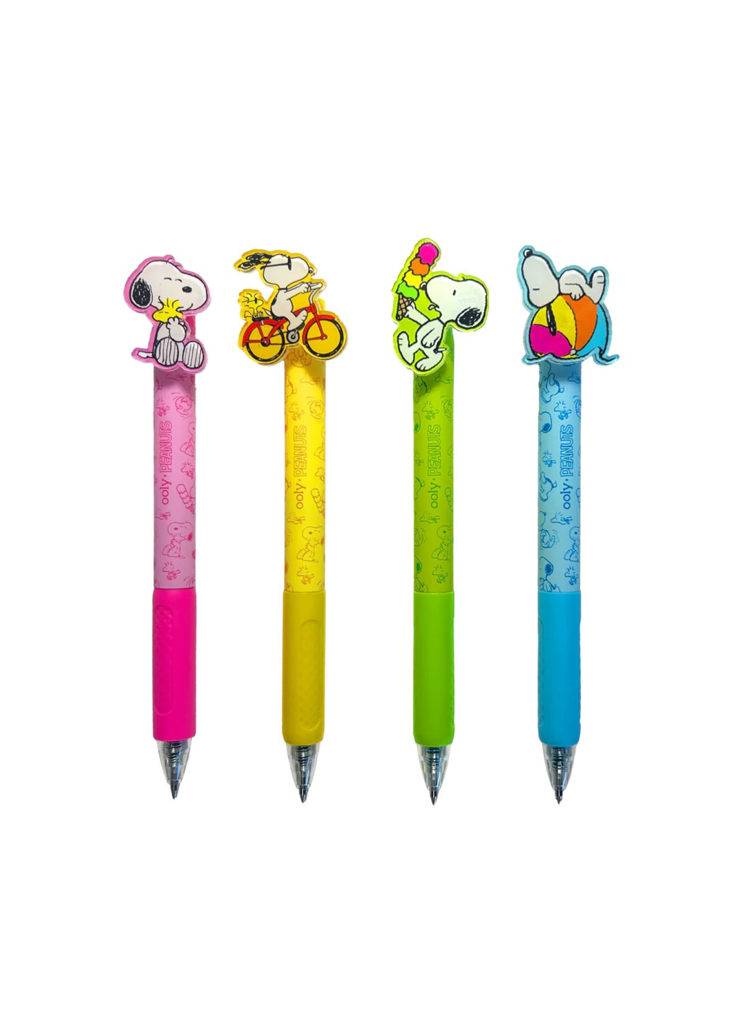 OOLY x Peanuts Black Ink Retractable Gel Pens
