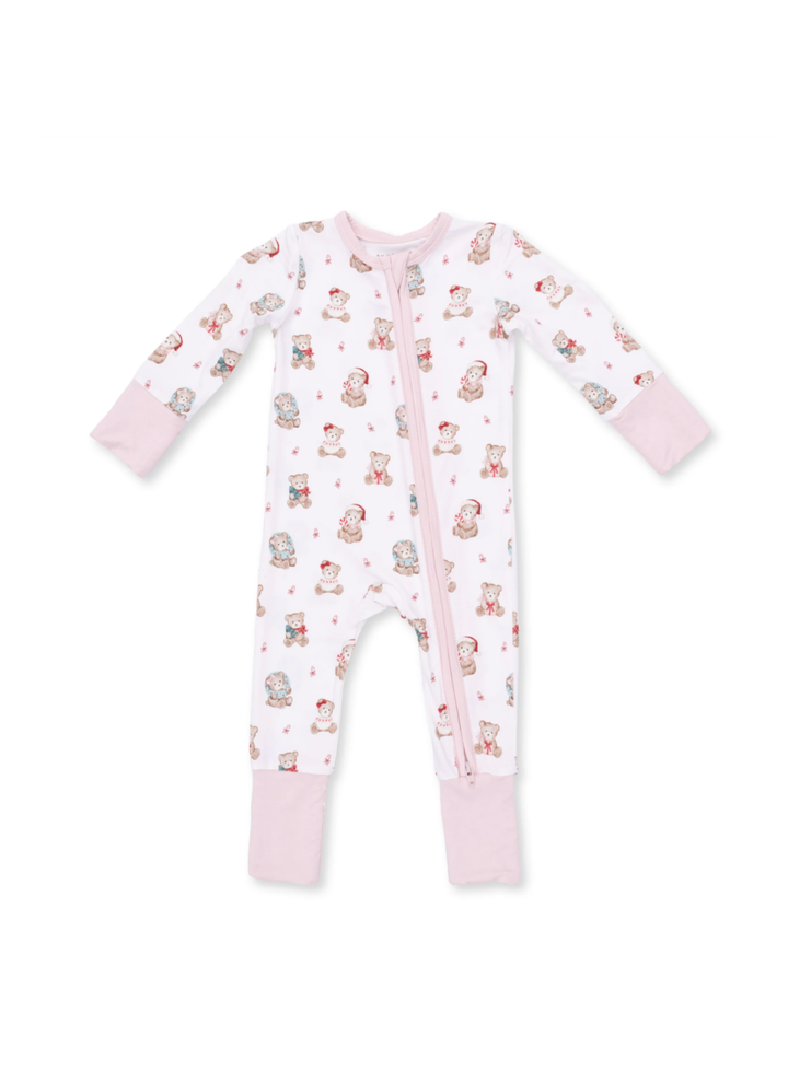 Christmas Teddy Bears in Pink Children&