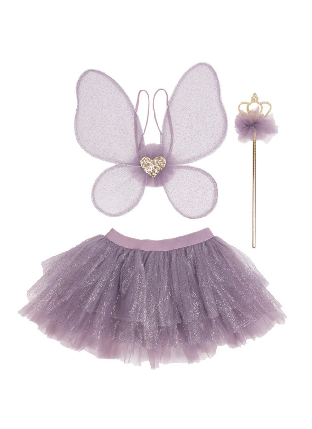 purple tutu set