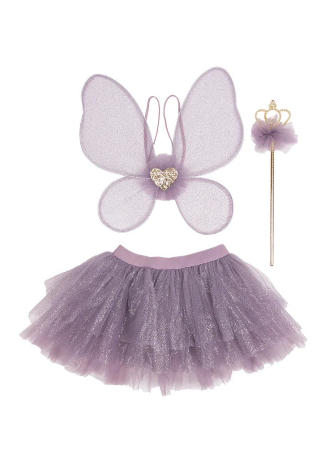 purple tutu set