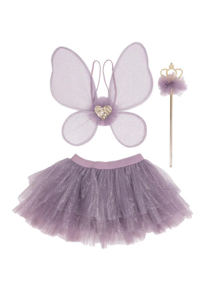 purple tutu set