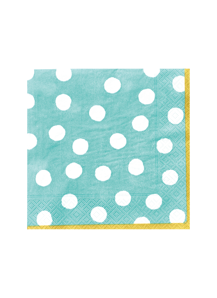 Spot On Polka Dot Tableware in Teal