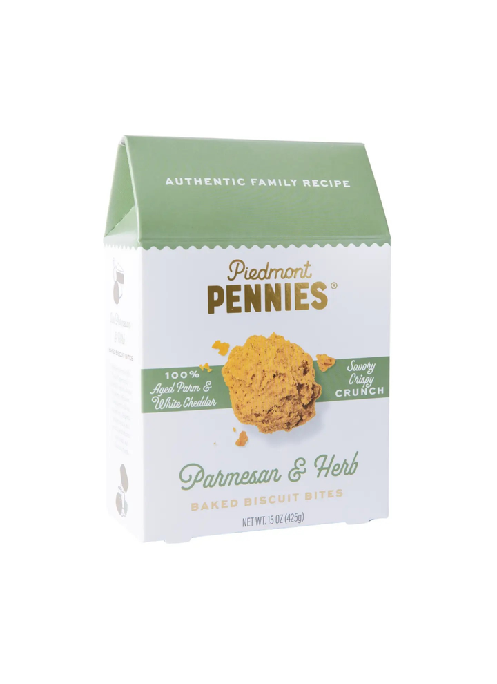 Piedmont Pennies Baked Biscuit Bites - Pickering Boxwood