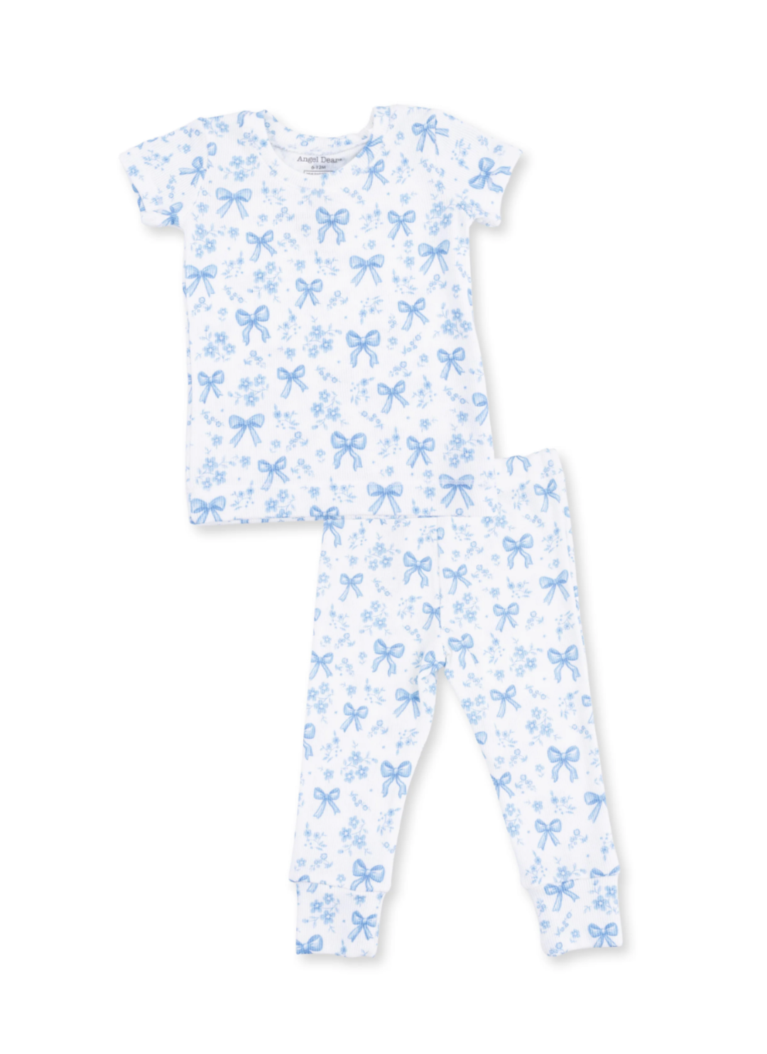 Blue Bows and Flowers Children&