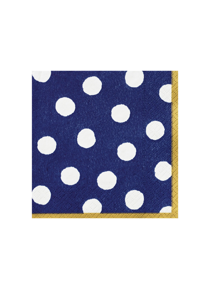 Spot On Polka Dot Tableware in Navy