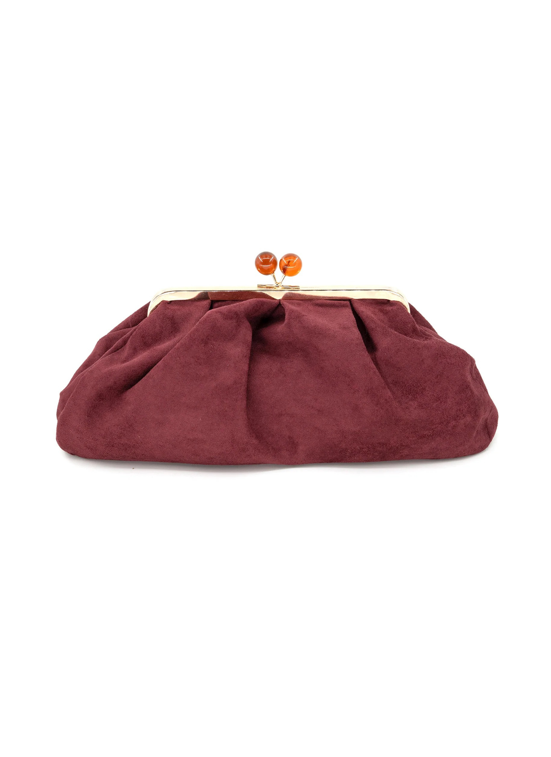 Aura Suede Clutch