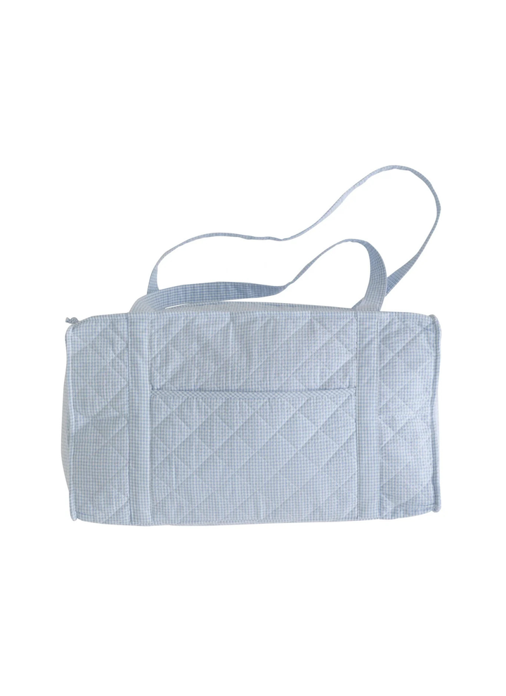 Little Boys Quilted Luggage Set in Light Blue