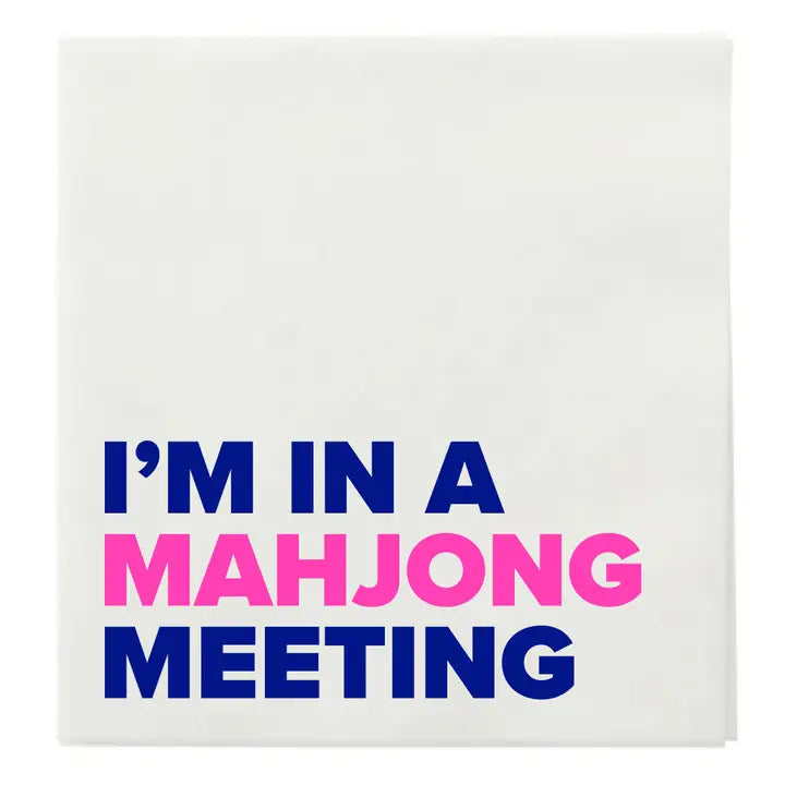 Mahjong Cocktail Napkins