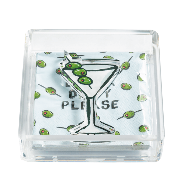 Drink Napkin Holder & Weight Set