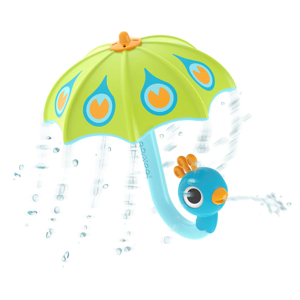 Fill 'N Rain Peacock Umbrella Bath Toy
