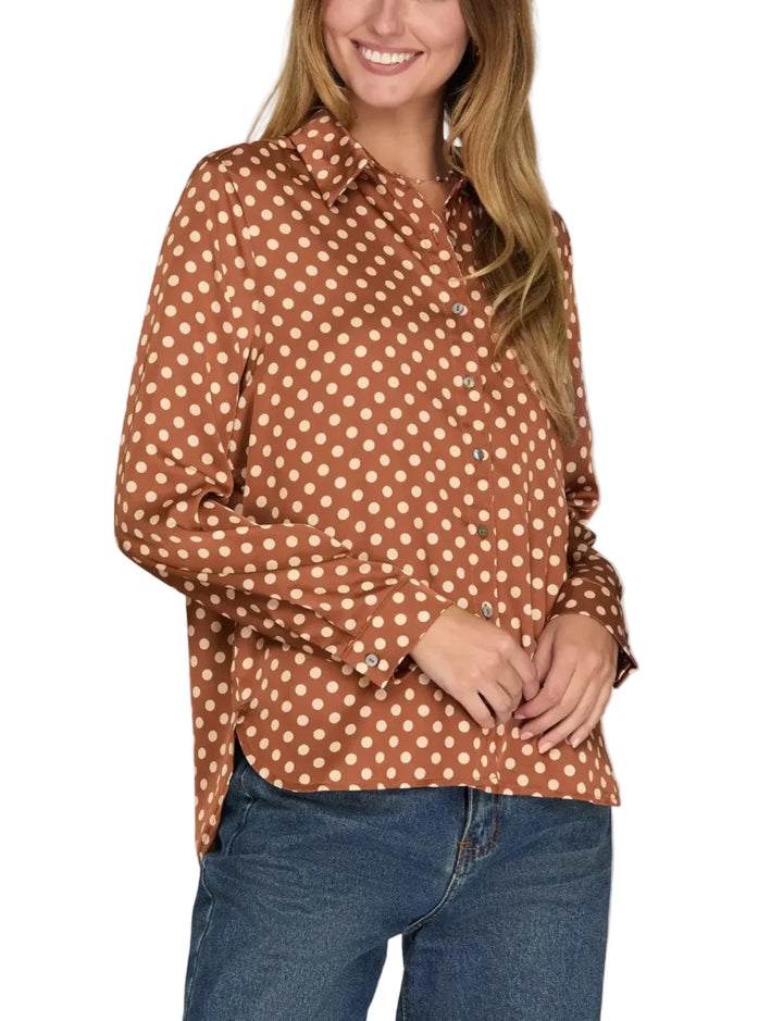 Polly Polka Dot Top
