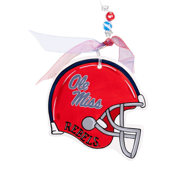 College Helmet Flat Ornament