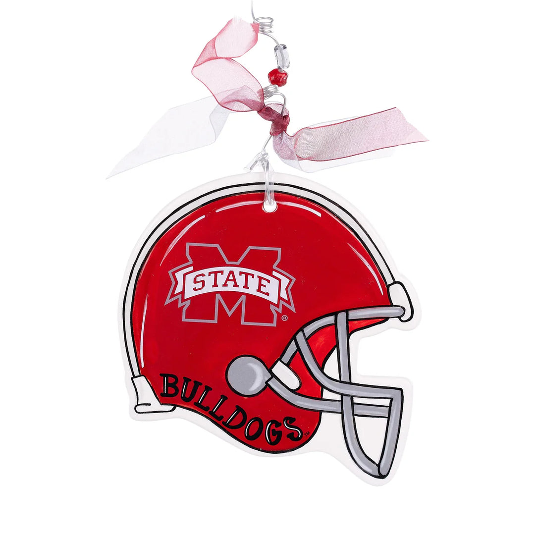 College Helmet Flat Ornament