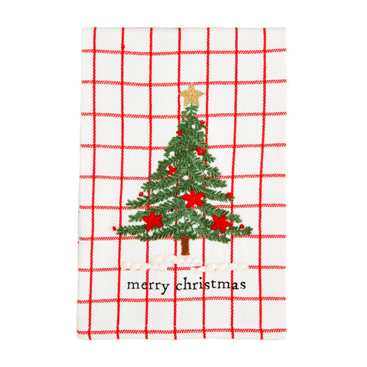 Christmas Embroidered Hand Towel