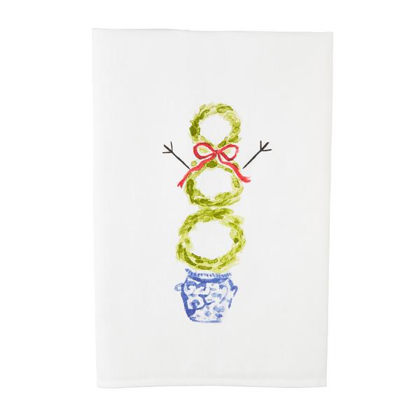 Christmas Topiary Hand Towels