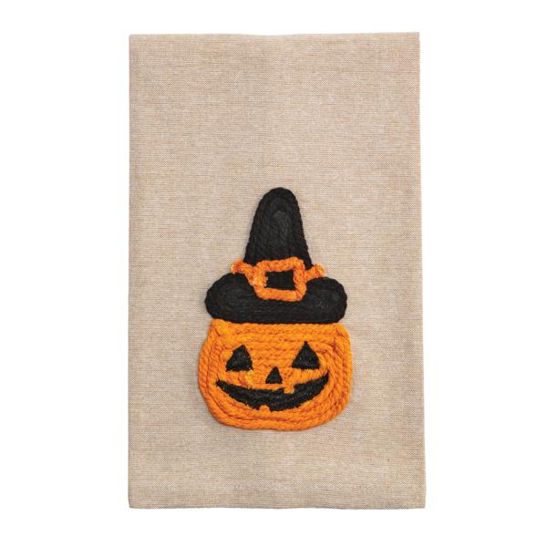 Halloween Rope Applique Hand Towel