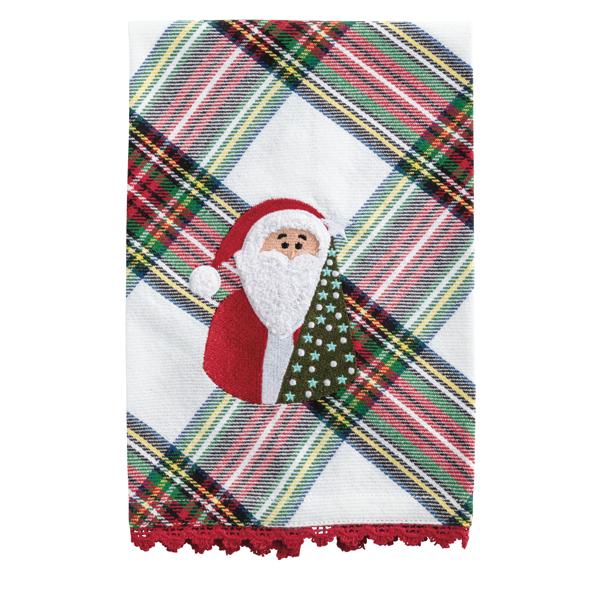 Christmas Boucle Icon Hand Towel