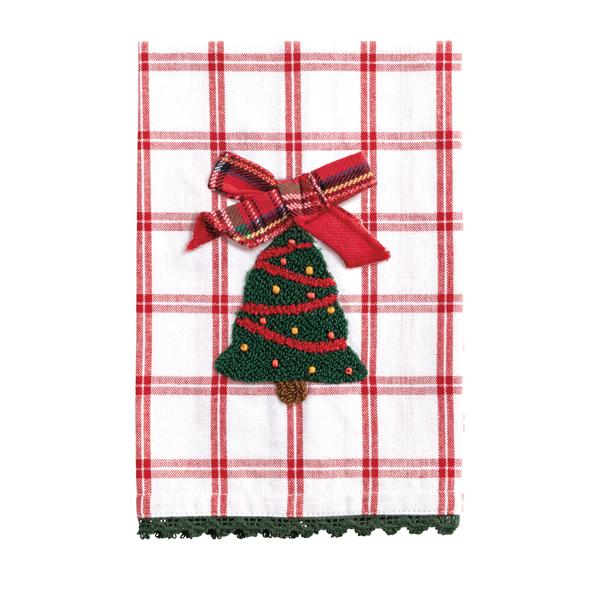 Christmas Boucle Icon Hand Towel