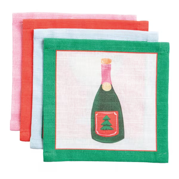 Holiday Cocktail Napkin Set
