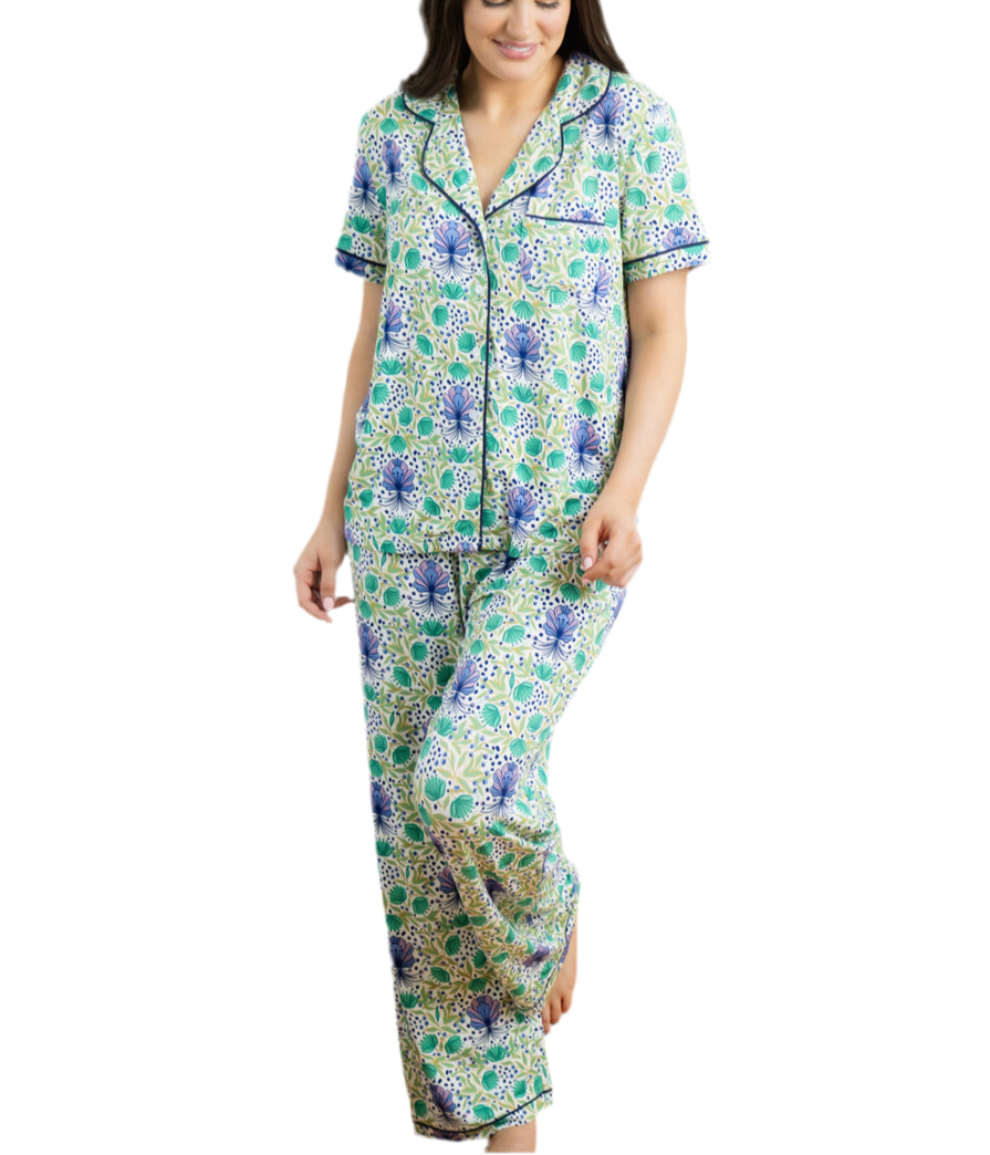 Charlotte Pajama Set in Luxe Be A Lady