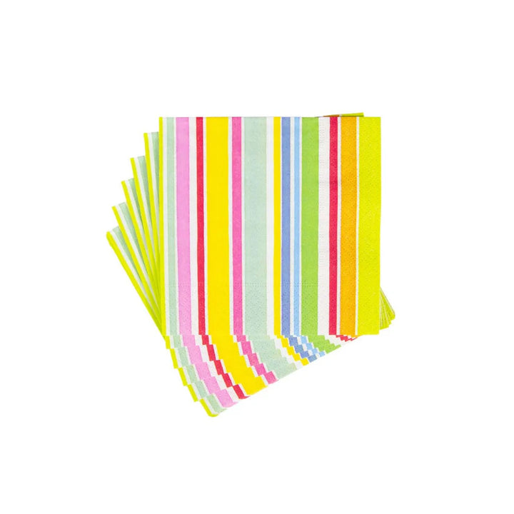 Cabana Stripe Bright Napkins