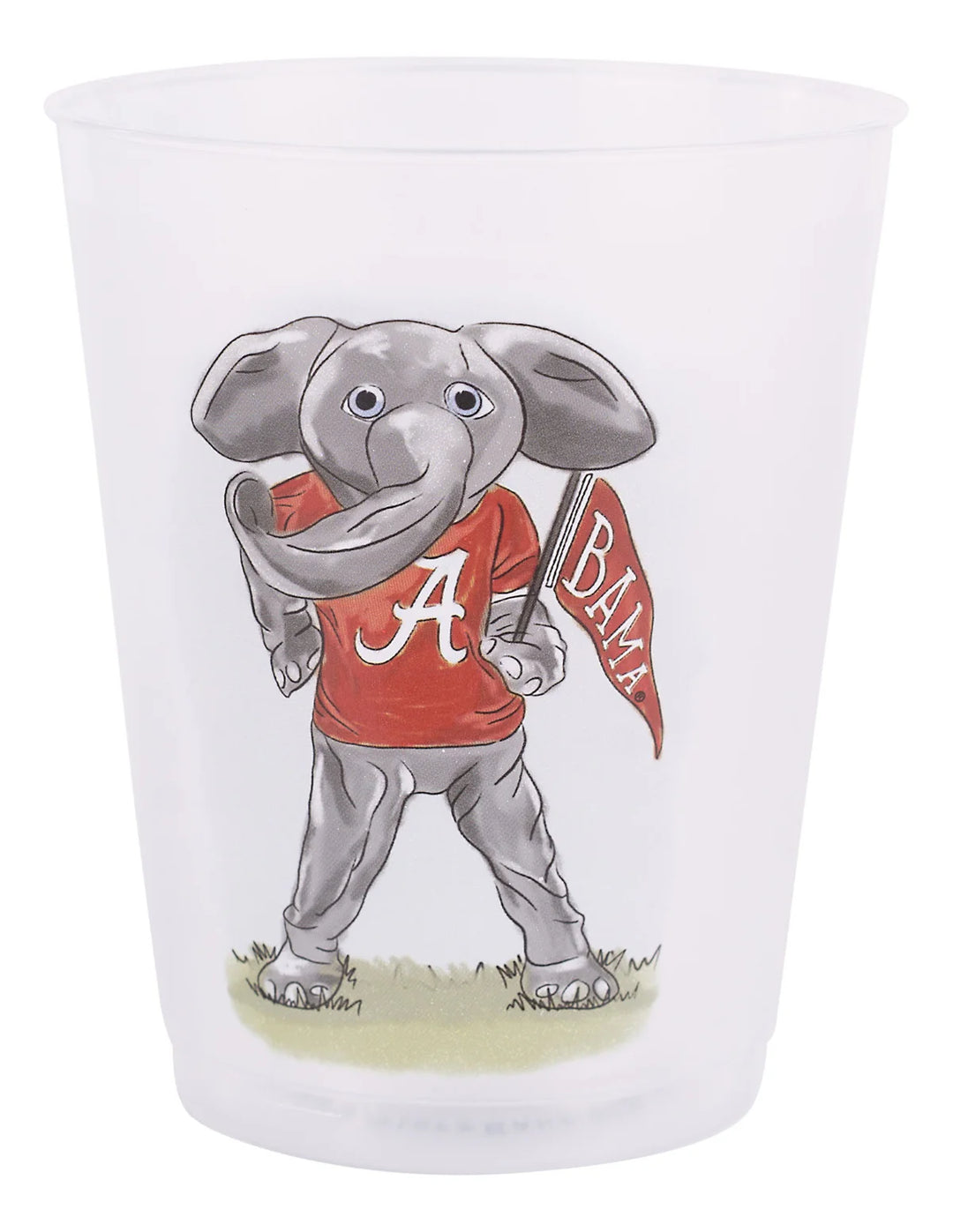 College Mascot Frosted Cups Set/8